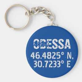 Chaveiro Odessa Ucrânia Latitude & Longitude Afastada