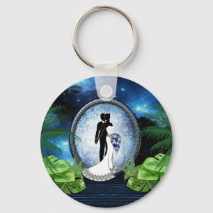 Chaveiro Oferta de Padrinho de casamento do Portal Galáxico