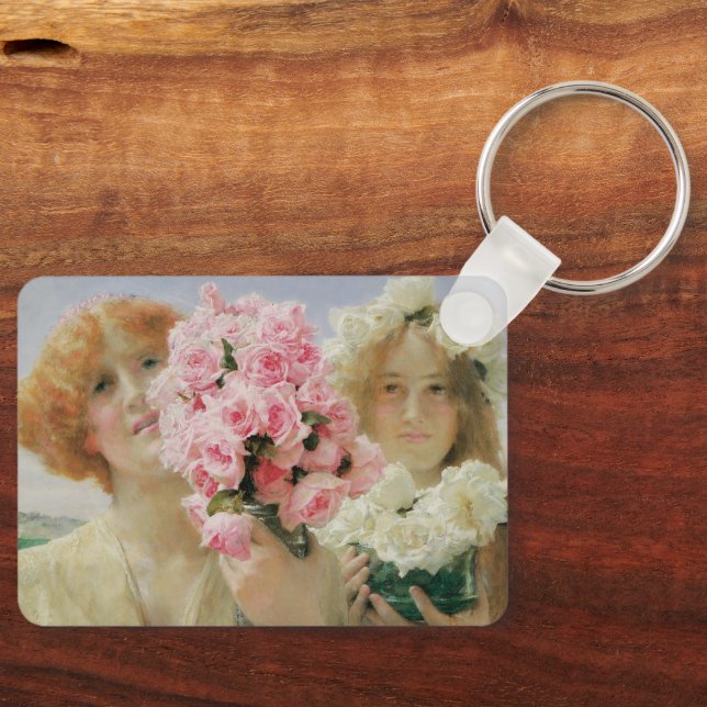Chaveiro Oferta de Verão de Sir Lawrence Alma-Tadema (Frente)