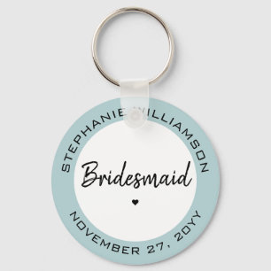 Chaveiro Oferta Personalizada Mínima de Bridesmaid Personal