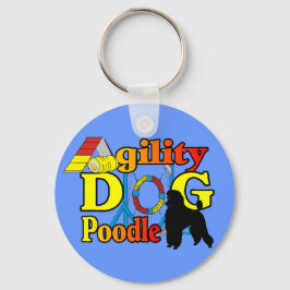Chaveiro Ofertas de Agilidade de Poodle