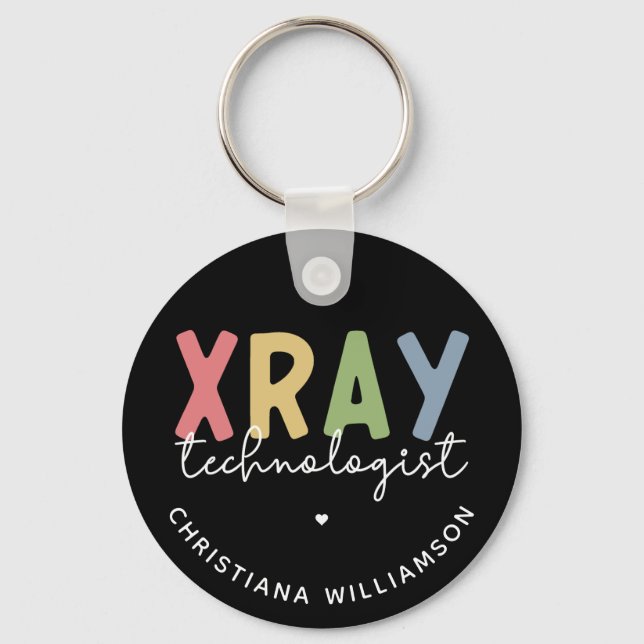 Chaveiro Ofertas técnicas de raios-X personalizadas do Xray (Frente)