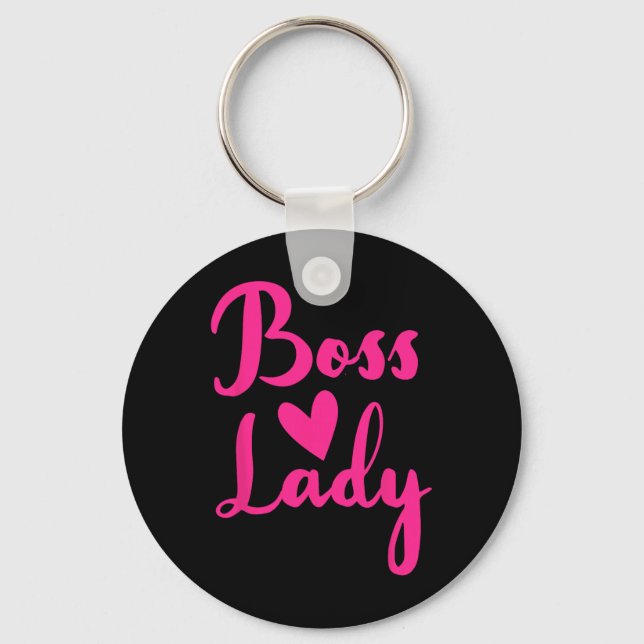 Chaveiro Office Employee Bosses Day Female Boss Ceo Manager (Frente)