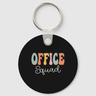 Chaveiro Office Squad Retro Groovage Feliz Primeiro Dia