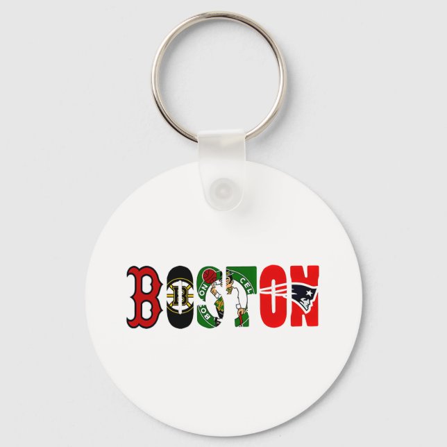Chaveiro Official Boston Sport Teams T-Shirt (Frente)