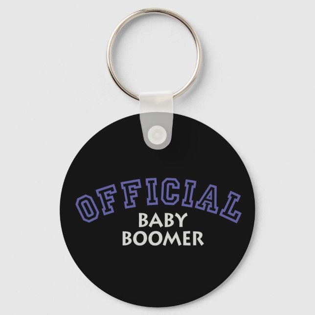 Chaveiro Oficial Baby Boomer - Azul (Frente)