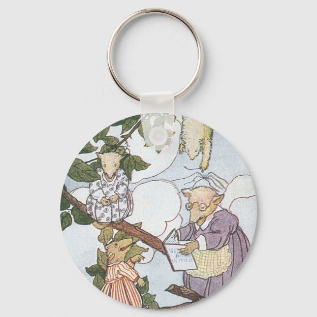 Chaveiro Ogambms Fazem Estudantes Relutantes (Frente)