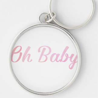 Chaveiro Oh Baby Personalize Essa Menina Rosa