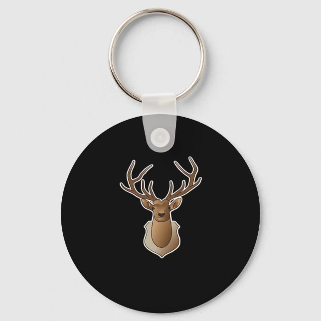 Chaveiro Oh Deer Design Minimalista (Frente)