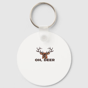 Chaveiro Oh Deer Design Moderno Limpo