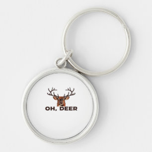 Chaveiro Oh Deer Design Moderno Limpo