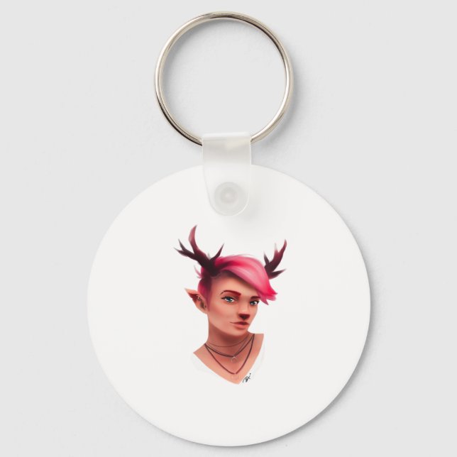 Chaveiro Oh Deer Estilo Criativo Simples (Frente)