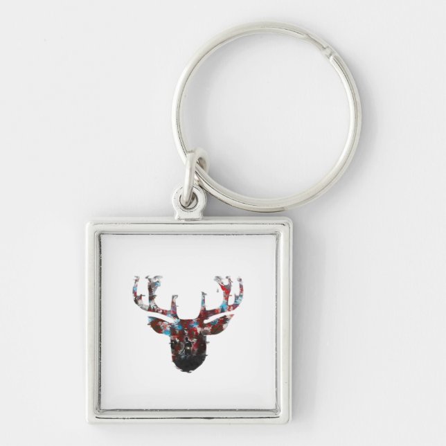 Chaveiro Oh Deer Minimal Style  (Frente)