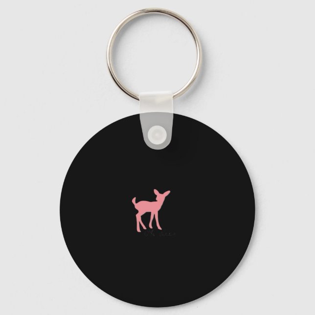 Chaveiro Oh Deer Retro Classic Style Keychain (Frente)