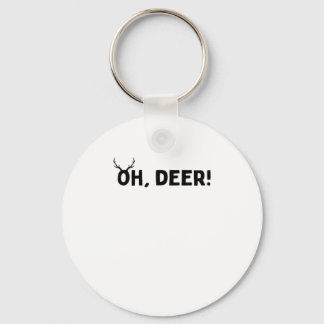 Chaveiro Oh Deer Simple Aesthetic Keychain