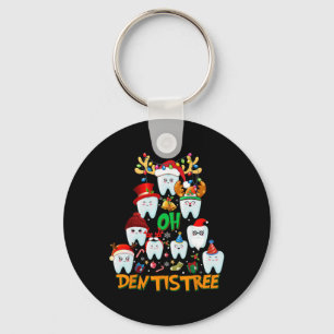 Chaveiro Oh, Dentistree Divertido Árvore De Natal Higiene D