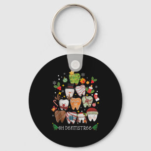 Chaveiro Oh Dentistree Feliz Natal Odontologia Dentes Engra
