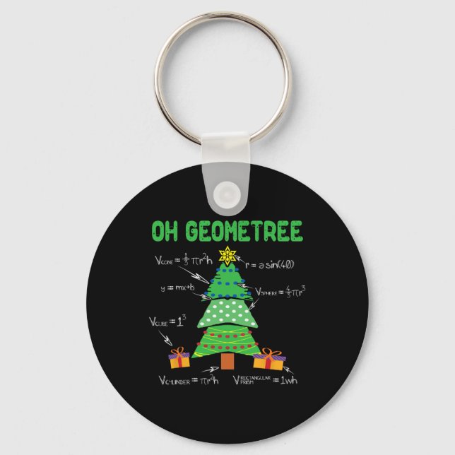 Chaveiro Oh Geometree Geometry Professora de Ciências da Ma (Frente)