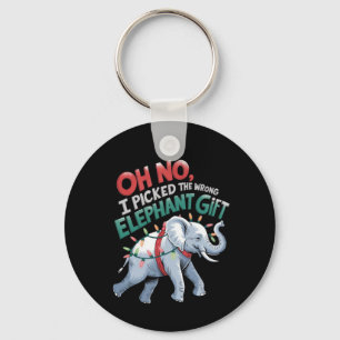 Chaveiro Oh, Não, eu peguei o elefante errado doando engraç