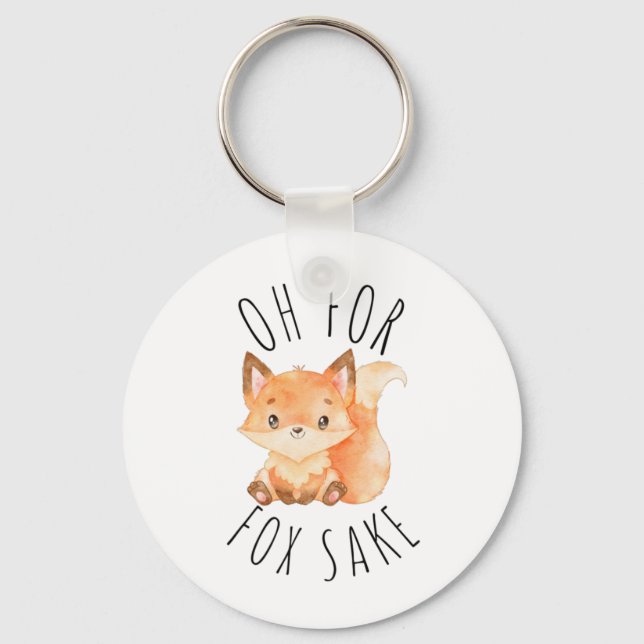 Chaveiro Oh para Fox Sake (Frente)