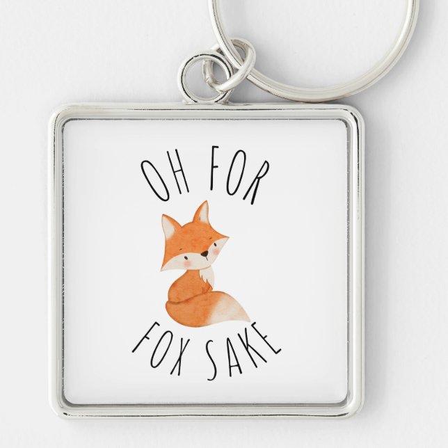 Chaveiro Oh para Fox Sake (Frente)