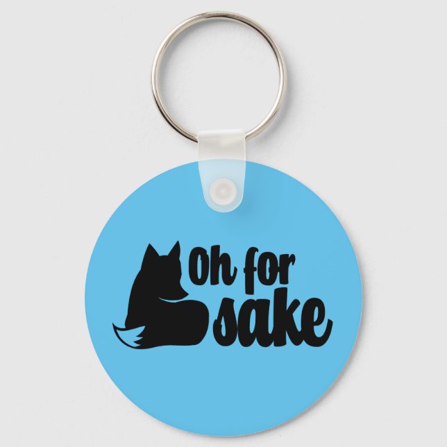 Chaveiro Oh Para Fox Sake (Frente)