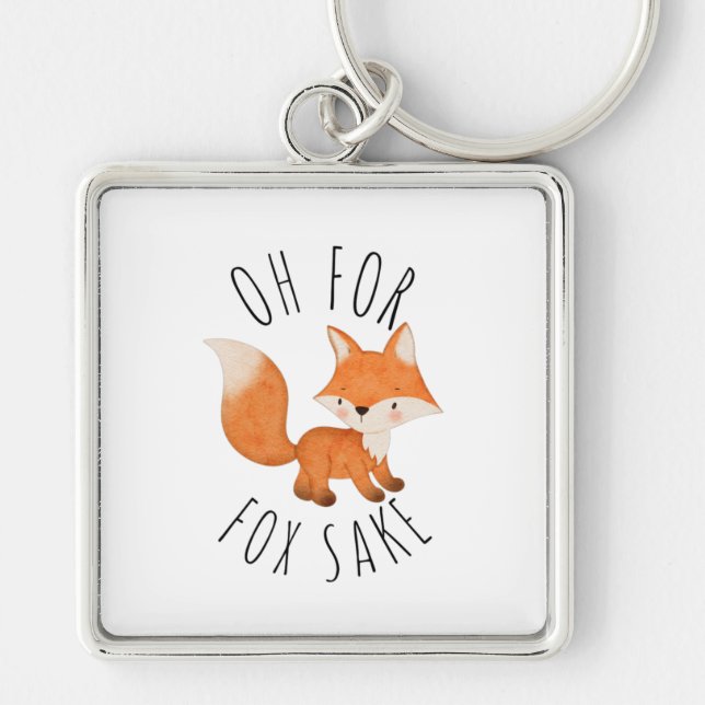 Chaveiro Oh para Fox Sake (Frente)
