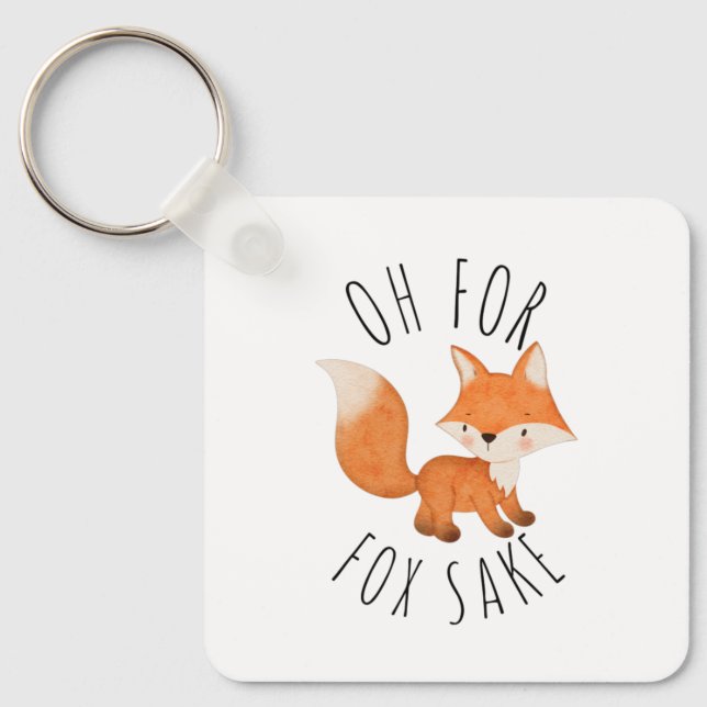 Chaveiro Oh para Fox Sake (Frente)