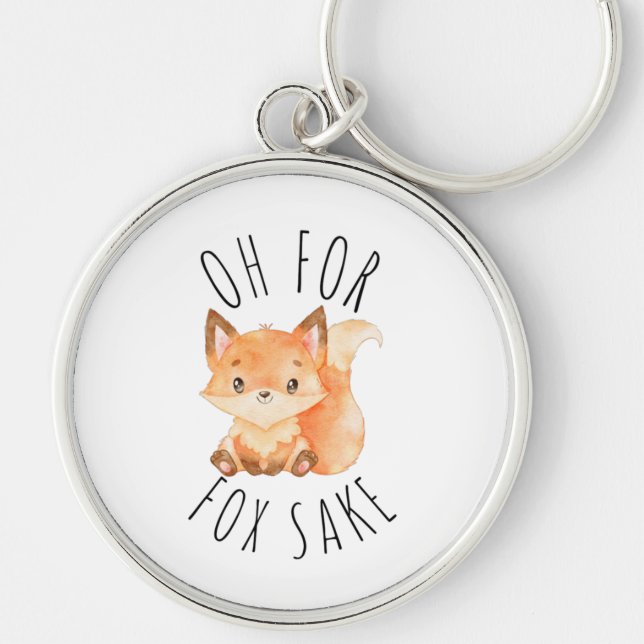 Chaveiro Oh para Fox Sake (Frente)