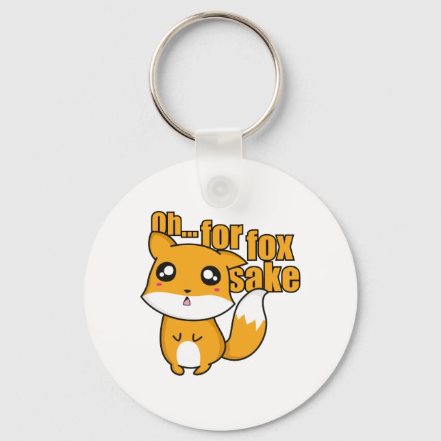 Chaveiro Oh... Pelo Amor de Raposa (Frente)