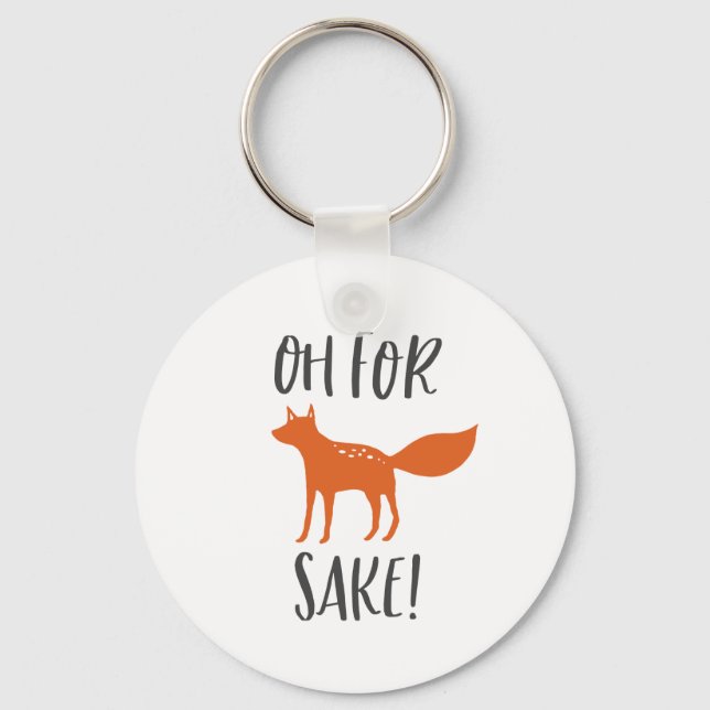 Chaveiro Oh Por Fox Sake! 2 (Frente)