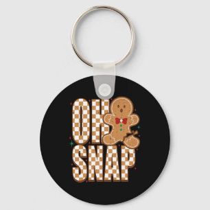 Chaveiro Oh Snap Homemem Biscoito de Natal Natal Xmas Homen