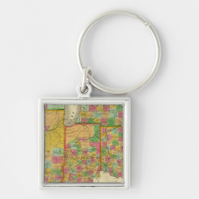 Chaveiro Ohio, Indiana e Illinois (Frente)