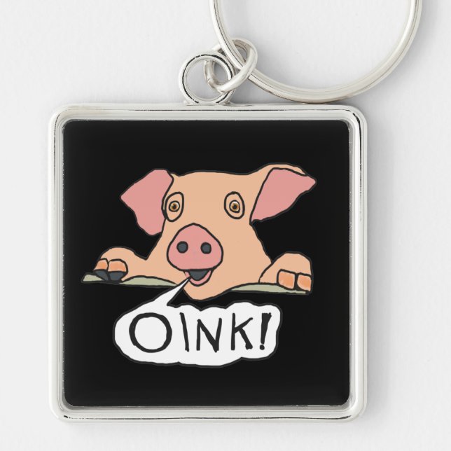 Chaveiro Oink Pig (Frente)