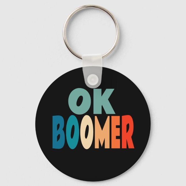 Chaveiro Ok Boomer (Frente)