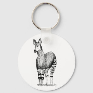 Chaveiro Okapi Art Keyring