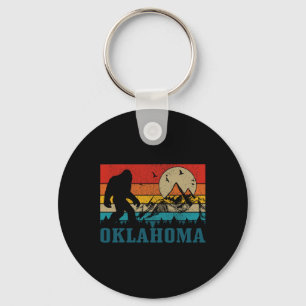 Chaveiro Oklahoma Bigfoot Vintage Mounties Hiking Camping