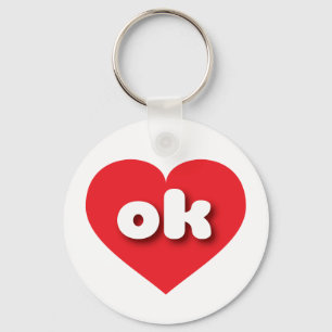 Chaveiro Oklahoma Red Heart - amor