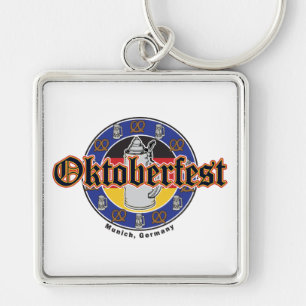 Chaveiro Oktoberfest Beer and Pretzels