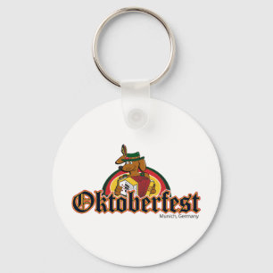 Chaveiro Oktoberfest Dachshund