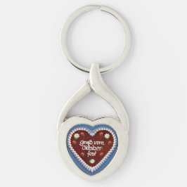 Chaveiro Oktoberfest Heart
