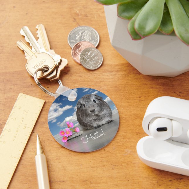 Chaveiro Olá De Volta À Escola Cinza Coxa Da Guiné, Cozinha (Mesa)