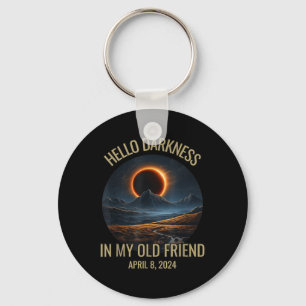 Chaveiro Olá Escuridão Meu Velho Amigo Eclipse Solar Abril