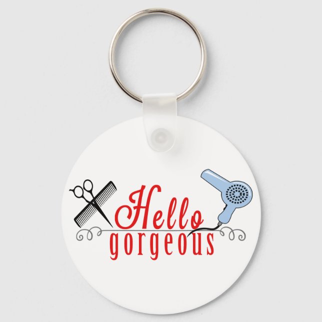 Chaveiro Olá, Gorgeous (Frente)