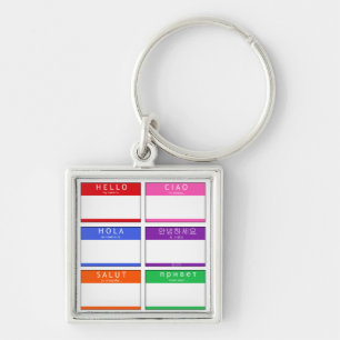 Chaveiro Olá, Hola, Salut, Ciao