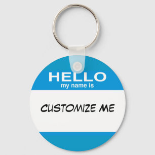Chaveiro Olá Meu Nome É...