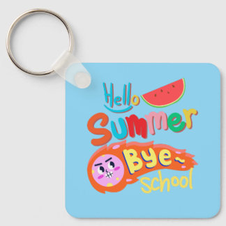 Chaveiro Olá Verão Tchau Escola Arte