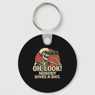 Chaveiro Olha Ninguém Dá Um Esqueleto Engraçado, Engraçado,
