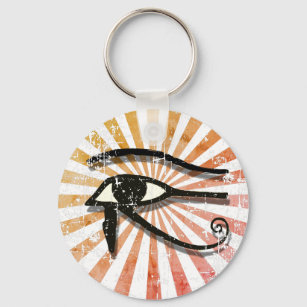 Chaveiro Olho Assustado do Horus Egípcio Símbolo Retrovisor