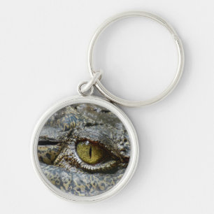 Chaveiro olho de crocodilo face animal personalizar persona